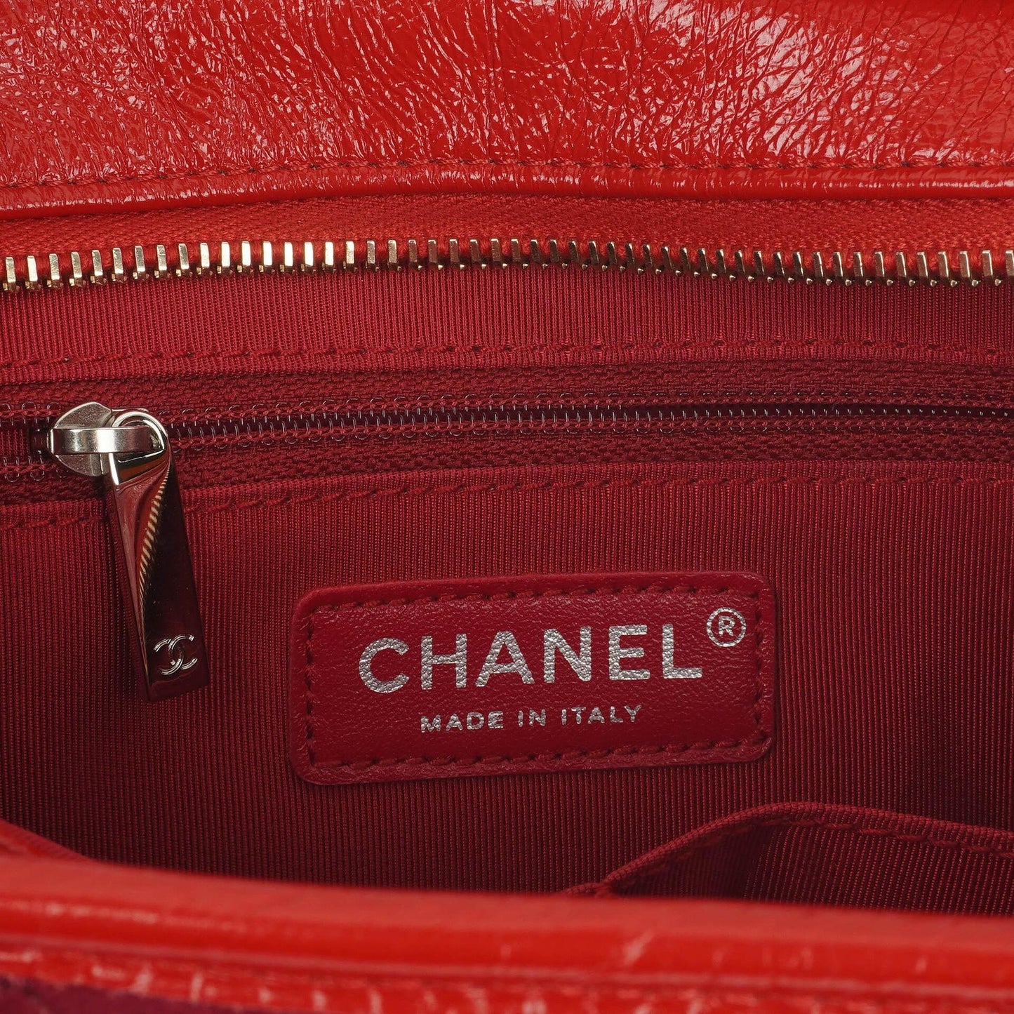 Chanel Medium Gabrielle Hobo Burgundy Quilted Felt And Navy Calfskin Bag With Gold-Tone, Silver And Aged Silver Hardware