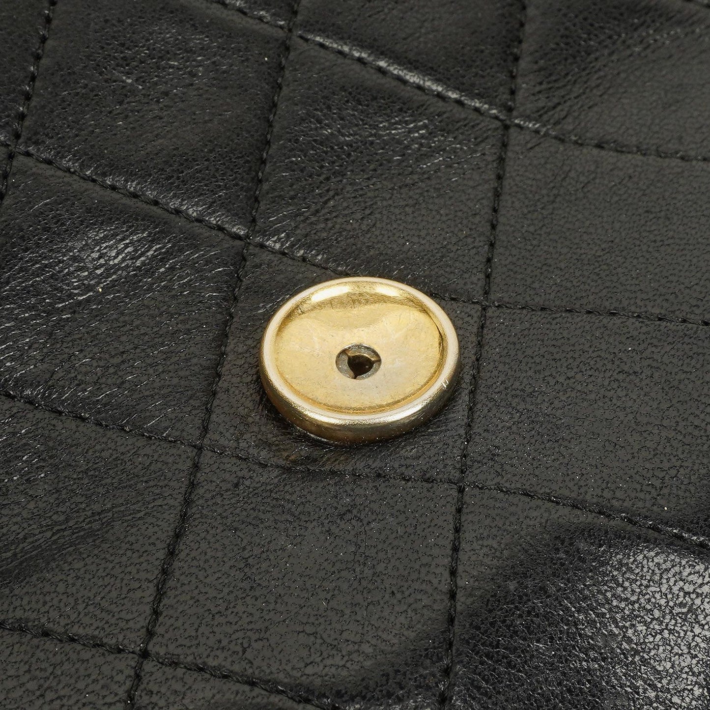 Chanel Meduim Classic Single Flap Bag Black Quilted Lambskin With 24K Gold-Plated Hardware