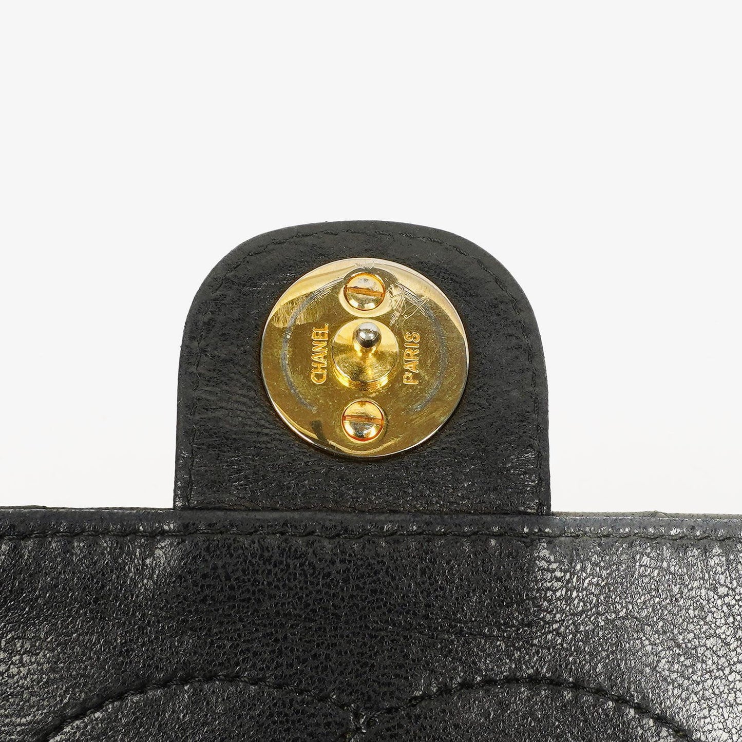 Chanel Meduim Classic Single Flap Bag Black Quilted Lambskin With 24K Gold-Plated Hardware