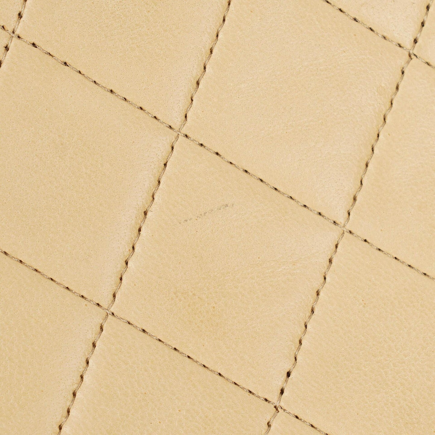 Chanel Mini Classic Biege Quilted Lambskin Full Flap Wallet On Chain WOC With 24K Gold-Plated Hardware