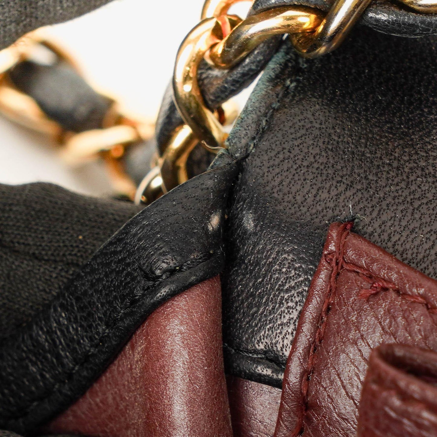 Chanel Mini Classic Black Quilted Lambskin Full Flap Wallet On Chain WOC With 24K Gold-Plated Hardware