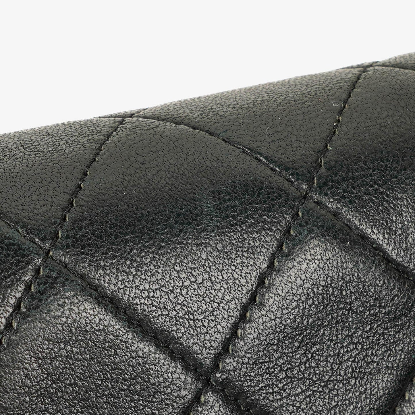 Chanel Mini Classic Black Quilted Lambskin Full Flap Wallet On Chain WOC With 24K Gold-Plated Hardware