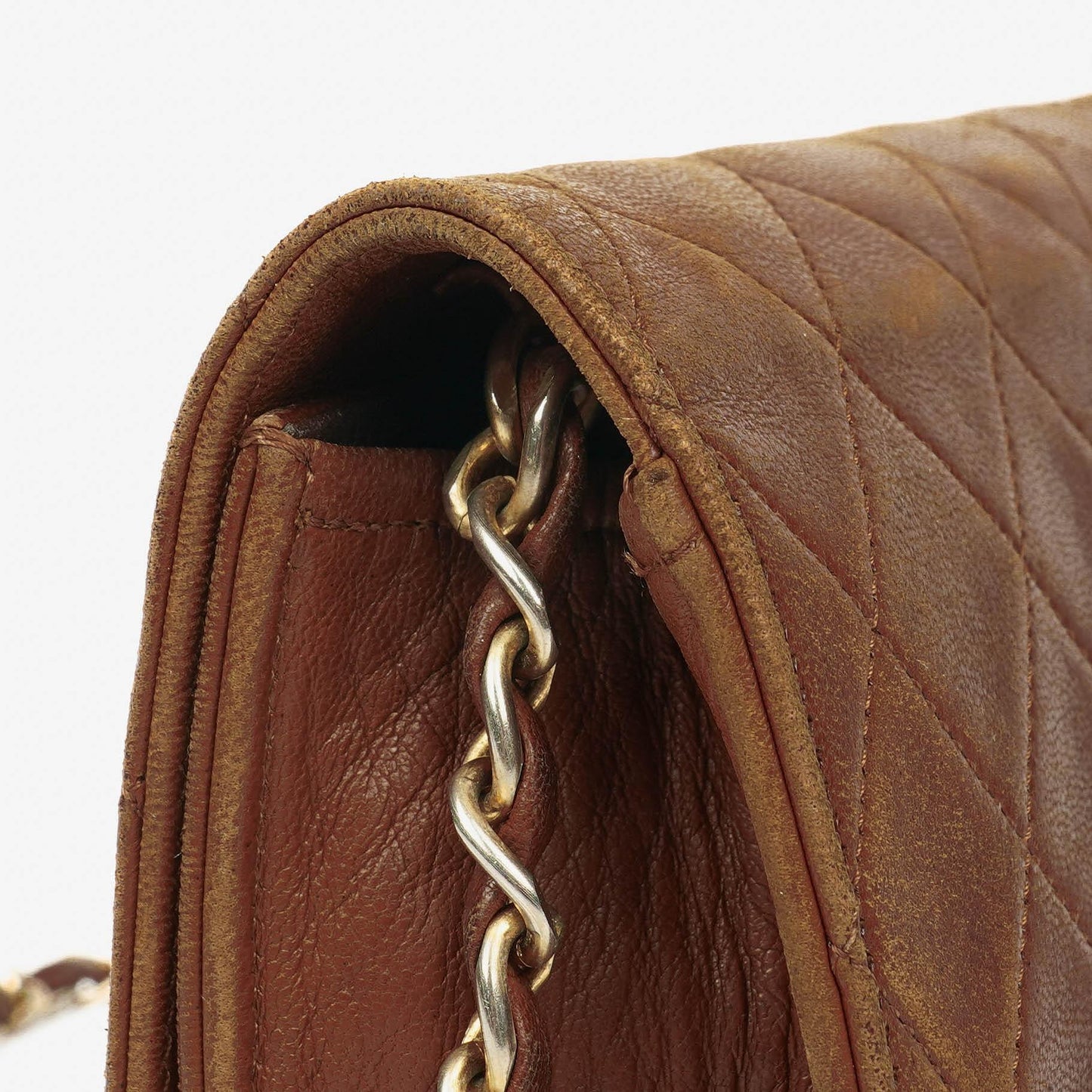 Chanel Mini Classic Quilted Lambskin Full Flap Wallet On Chain WOC With 24K Gold-Plated Hardware