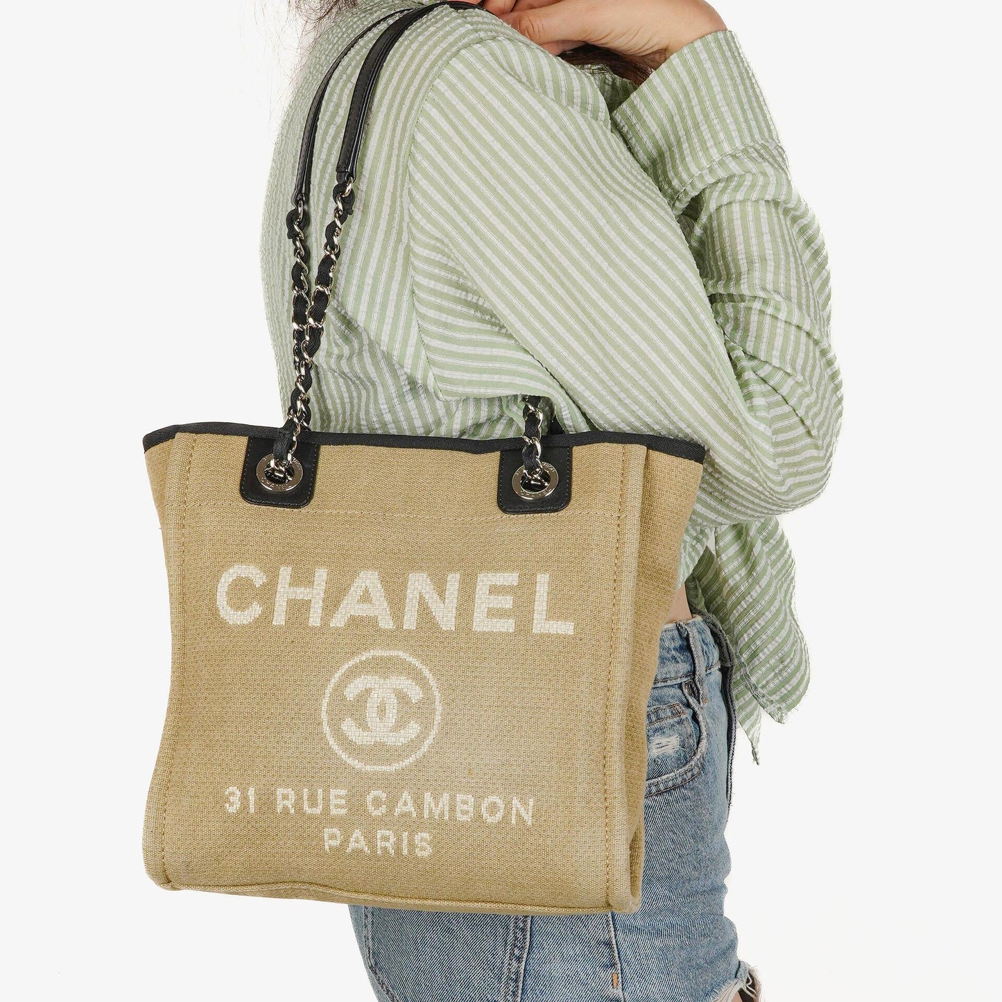 Chanel Mini Deauville Tote Bag