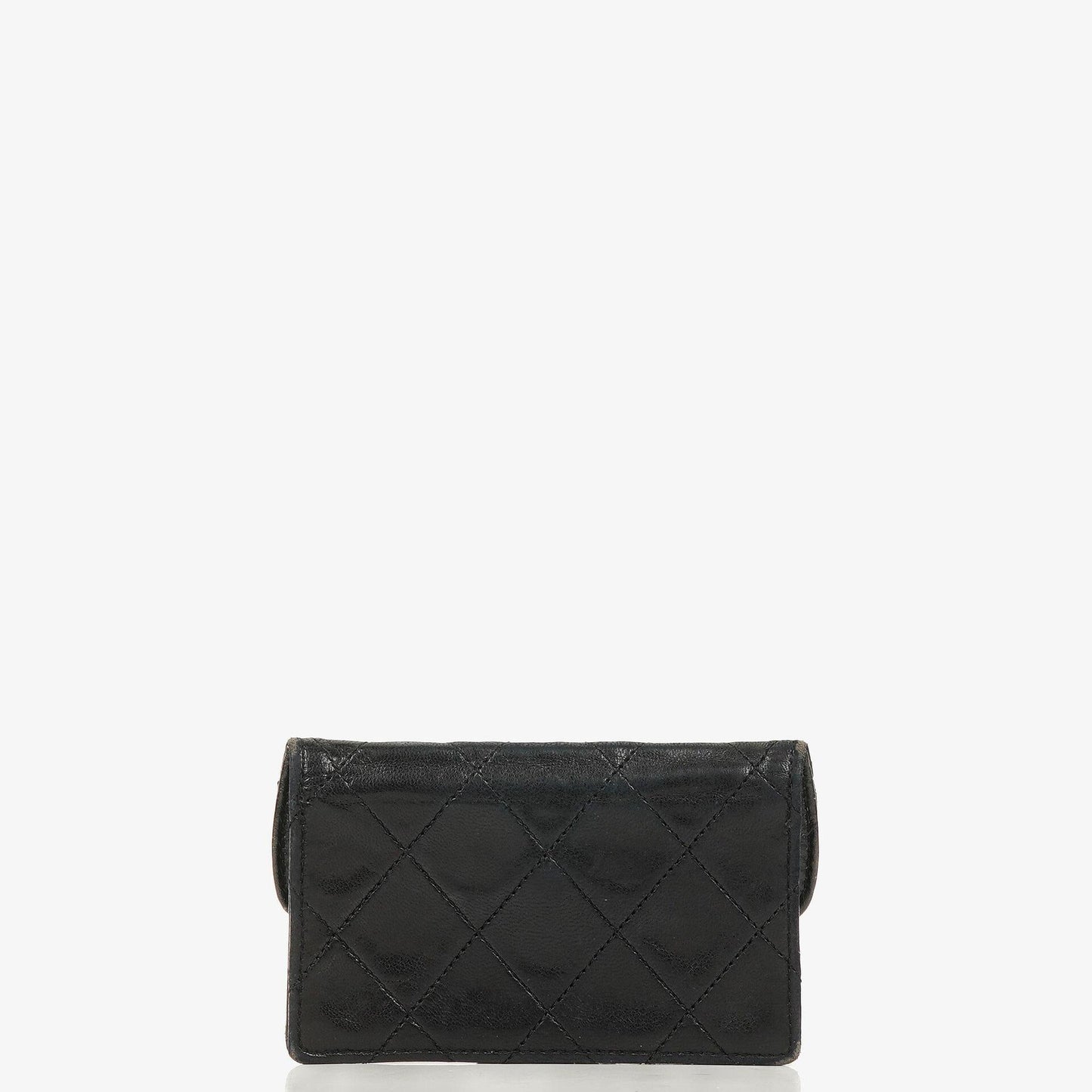 Chanel Mini Diana Flap Bag Black And White Quilted Lambskin 24K Gold-Plated Hardware