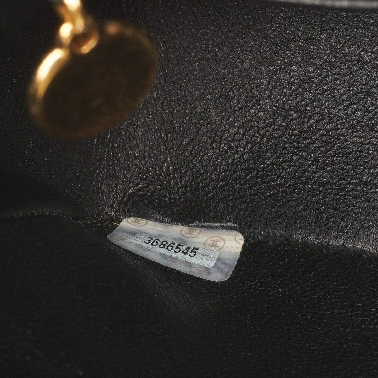 Chanel Mini Flap Square Bag in Black Horizontal Quilted Patent Leather with 24K Gold-Plated Hardware