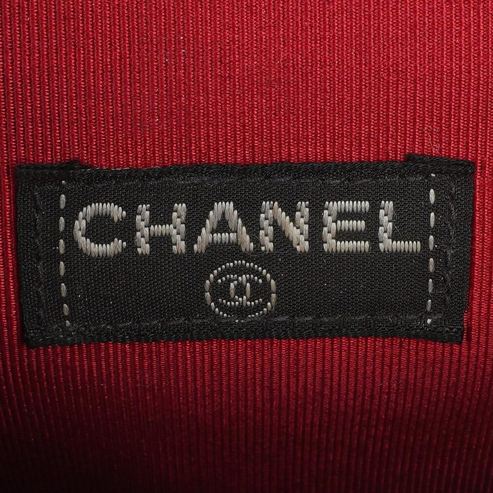 Chanel Mini Quilted Patent Leather East West Chocolate Bar Bag