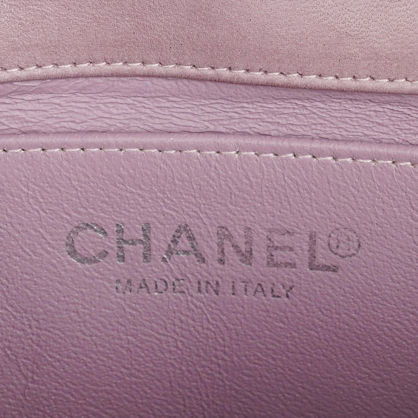 Chanel Mini Rectangular Flap Bag In Quilted Patent Leather