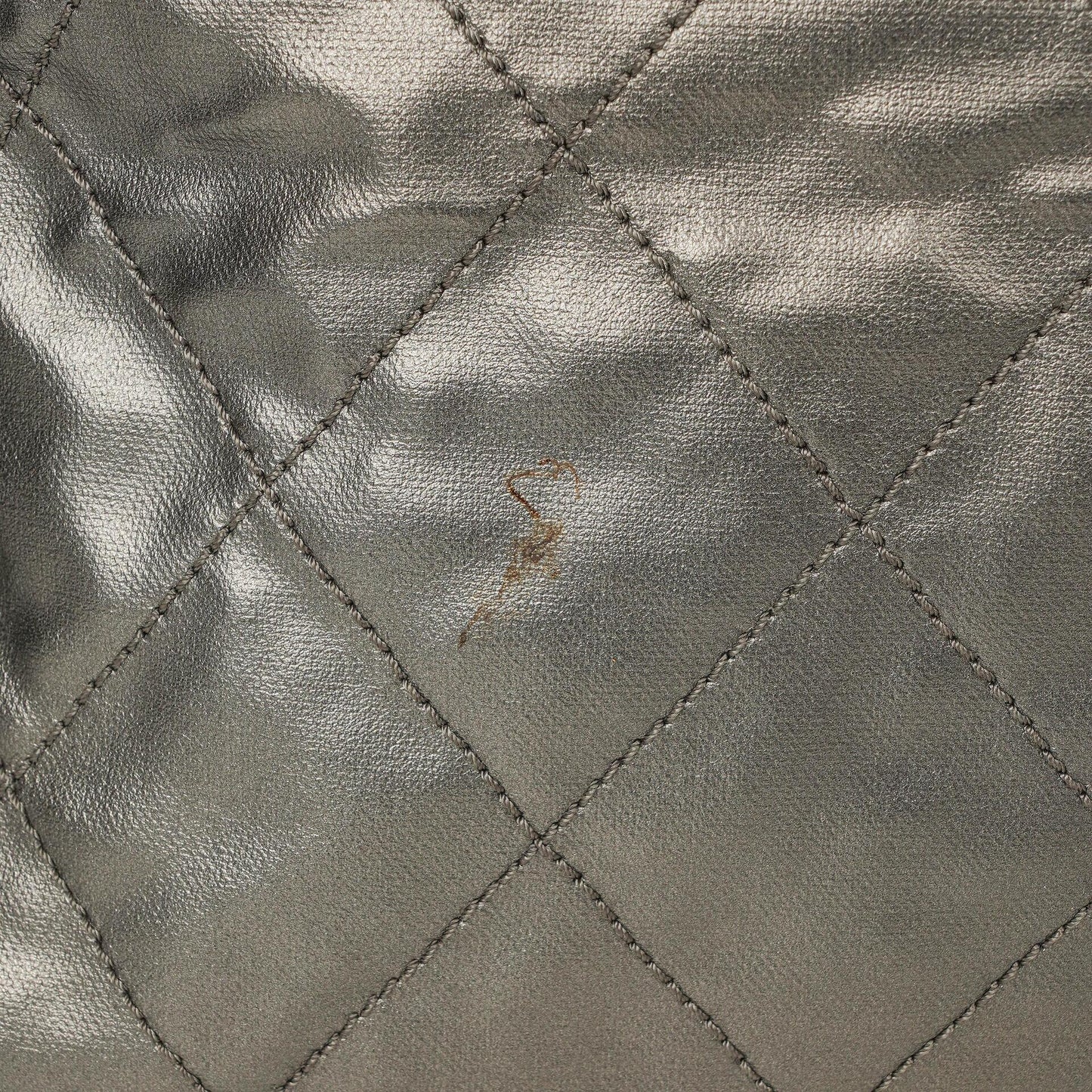 Chanel Paris-Biarritz Silver and Cream Large Hobo Bag