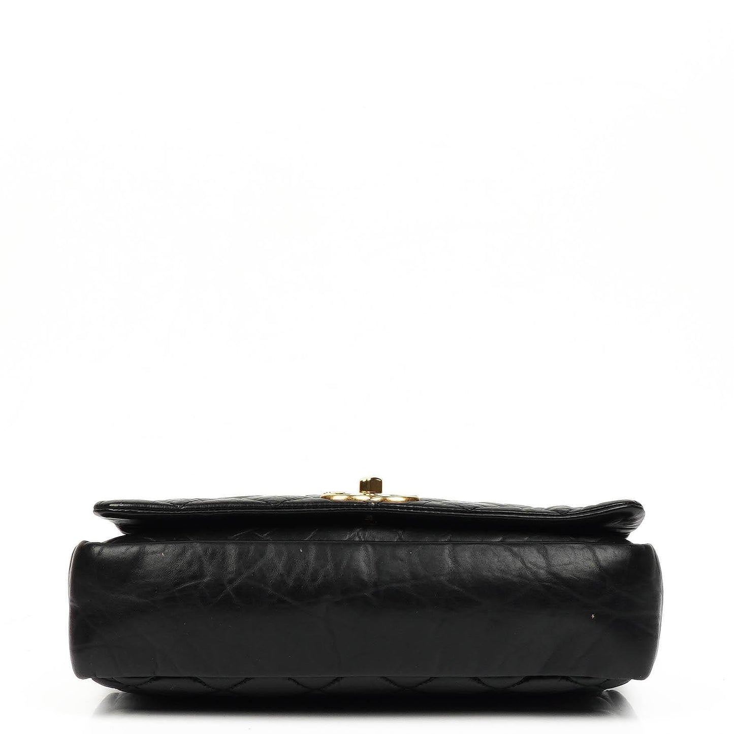 Chanel Paris-Bombay Aged Quilted Calfskin Flap Bag
