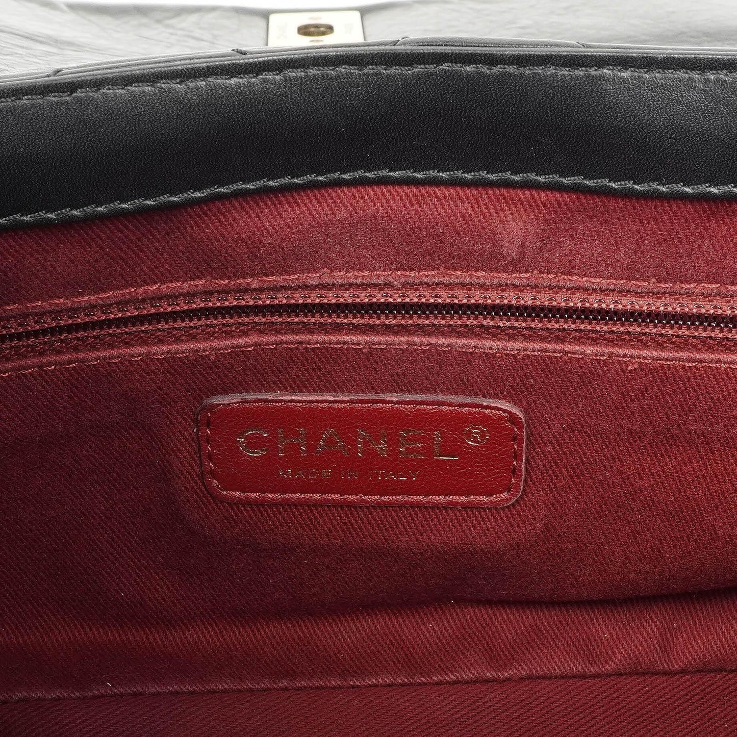 Chanel Paris-Bombay Aged Quilted Calfskin Flap Bag