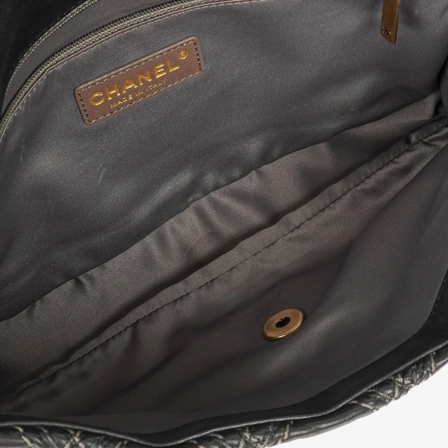 Chanel Paris-Bombay Black Triptych Flap Bag