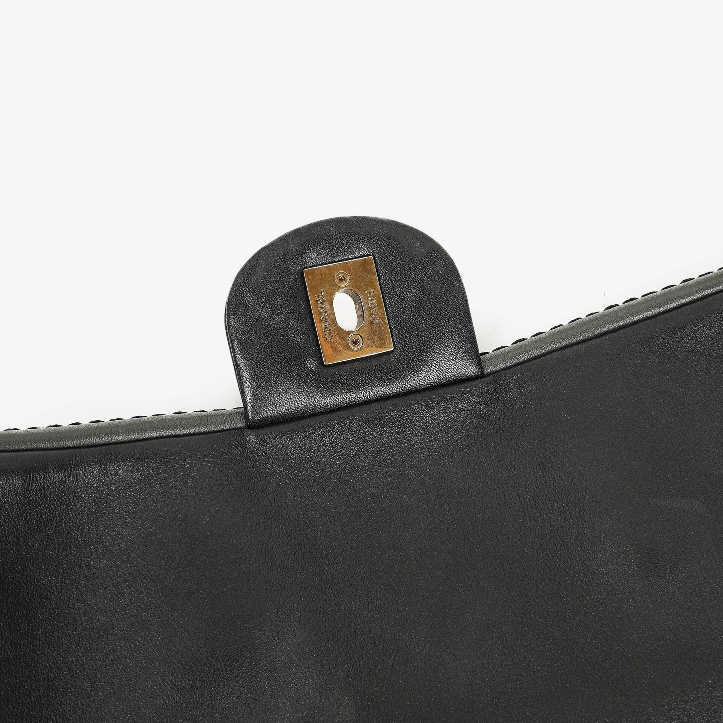 Chanel Paris-Bombay Black Triptych Flap Bag