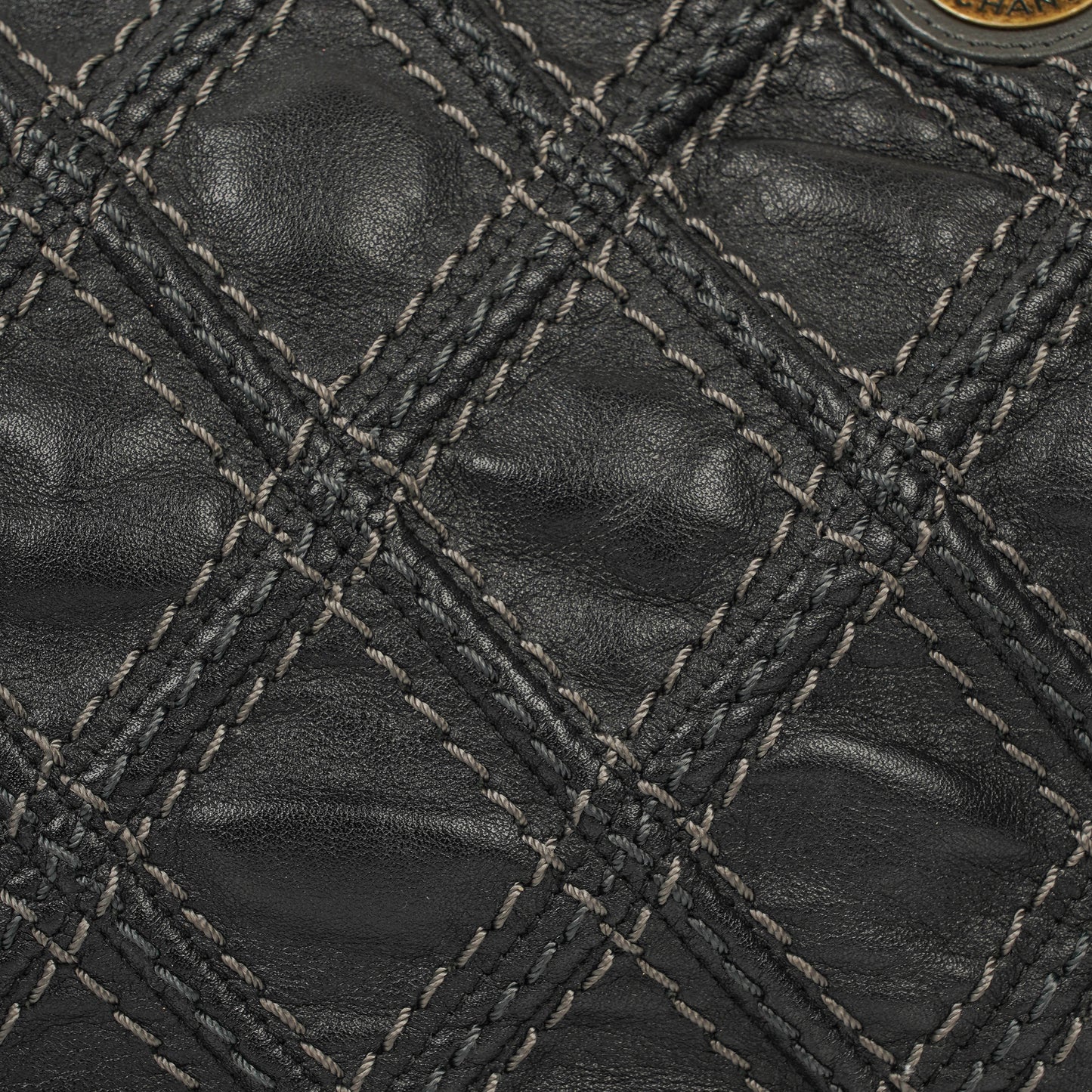 Chanel Paris-Bombay Black Triptych Flap Bag