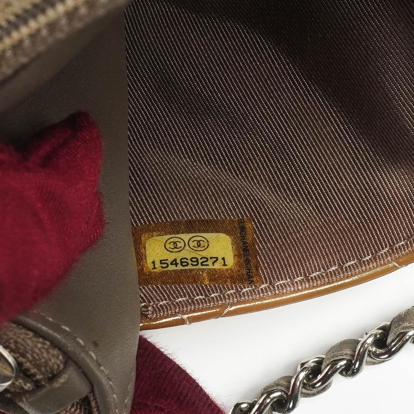 Chanel Patent Quilted Wallet On Chain WOC