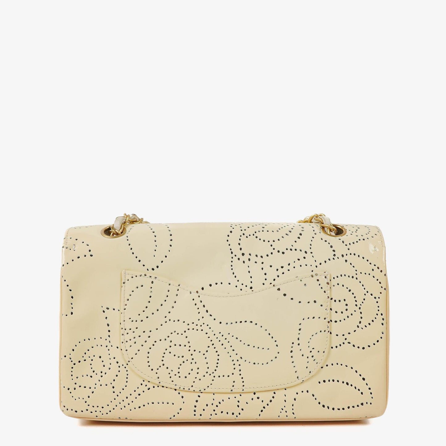 Chanel Perforated Camellia Flap Bag