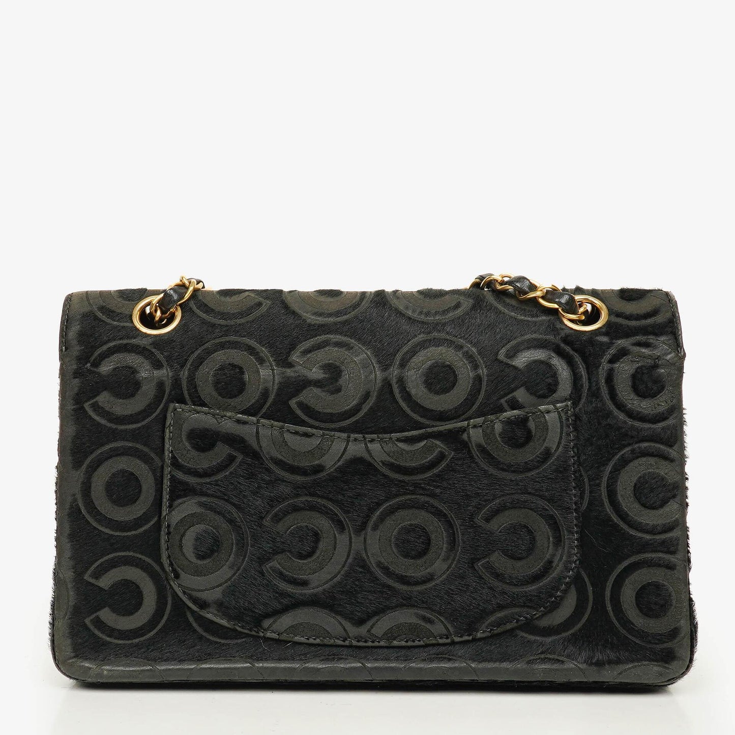 Chanel Ponyhair Double Flap Bag