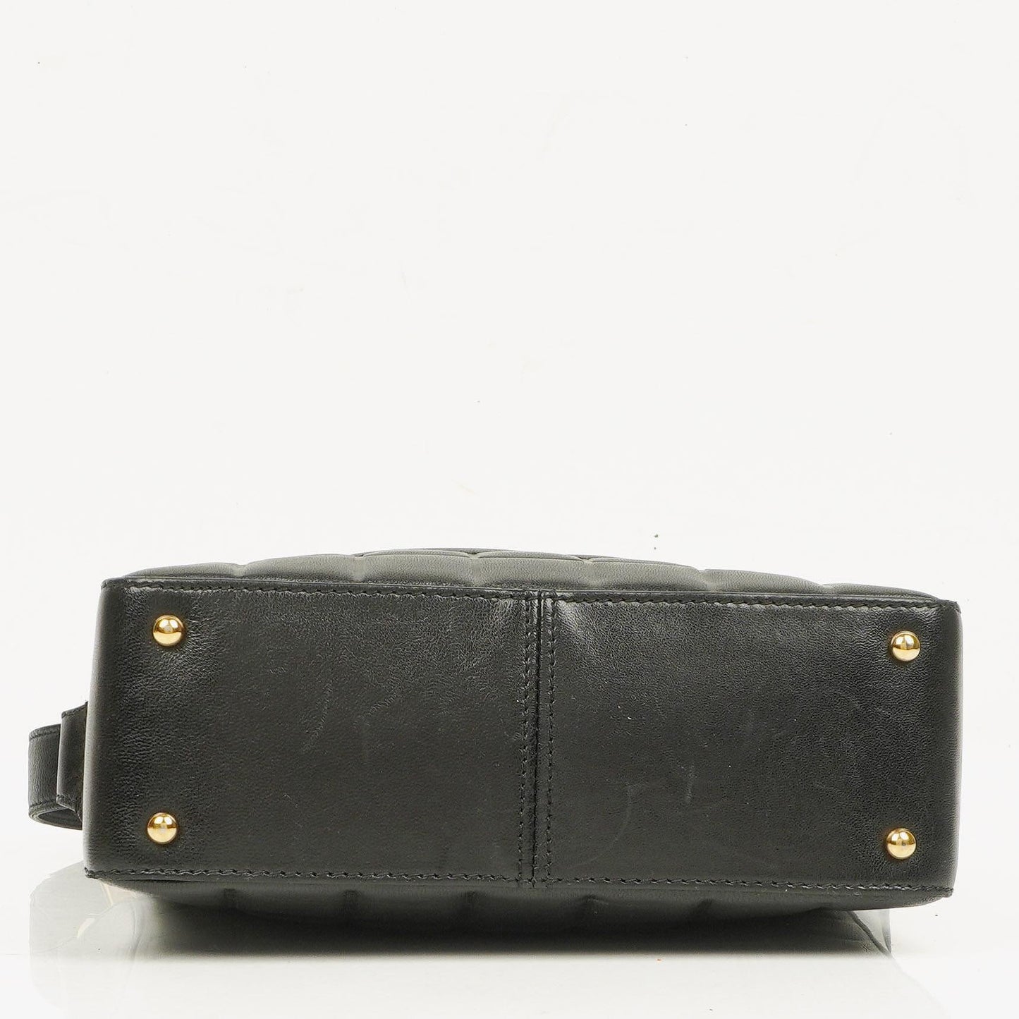 Chanel Quilted Lambskin Black Chocolate Bar Shoulder Bag