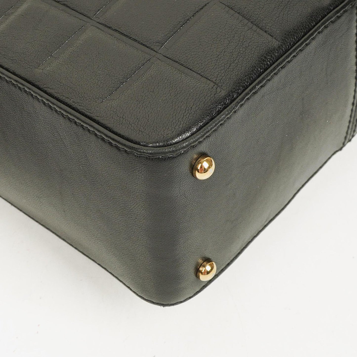 Chanel Quilted Lambskin Black Chocolate Bar Shoulder Bag