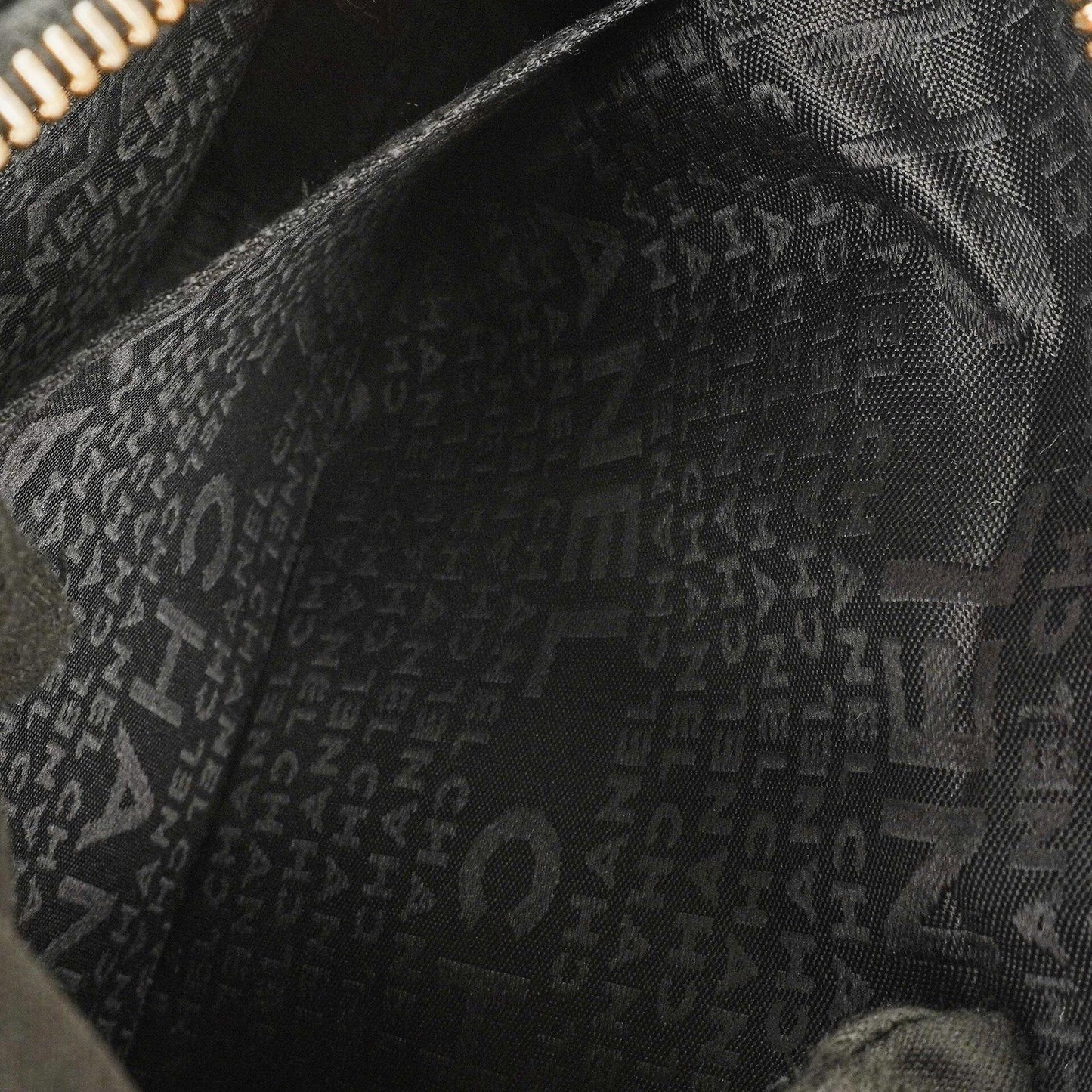 Chanel Quilted Lambskin Black Chocolate Bar Shoulder Bag