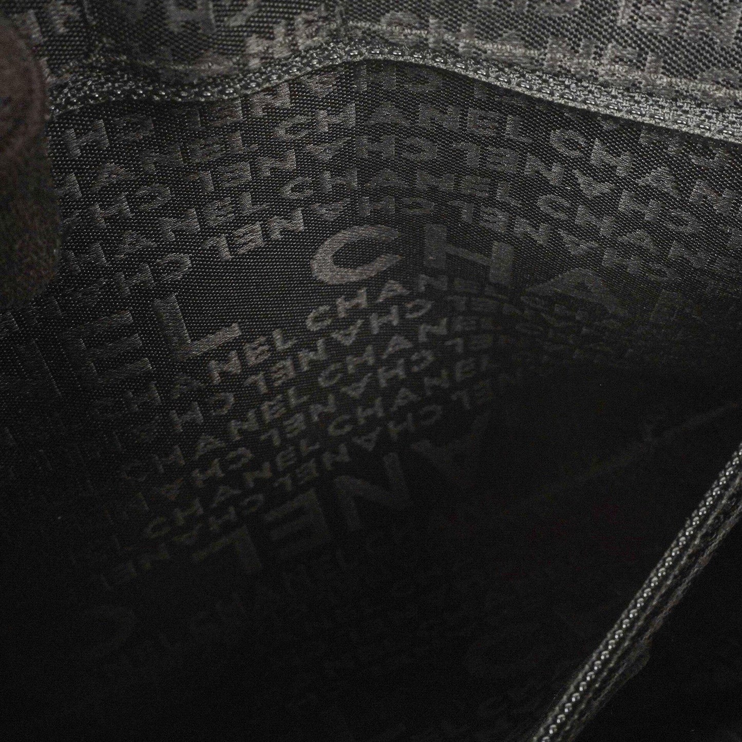 Chanel Quilted Lambskin Black Chocolate Bar Shoulder Bag