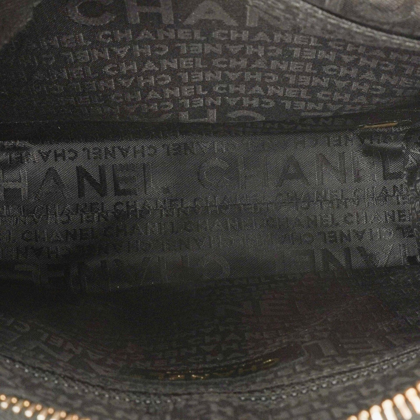 Chanel Quilted Lambskin Black Chocolate Bar Shoulder Bag