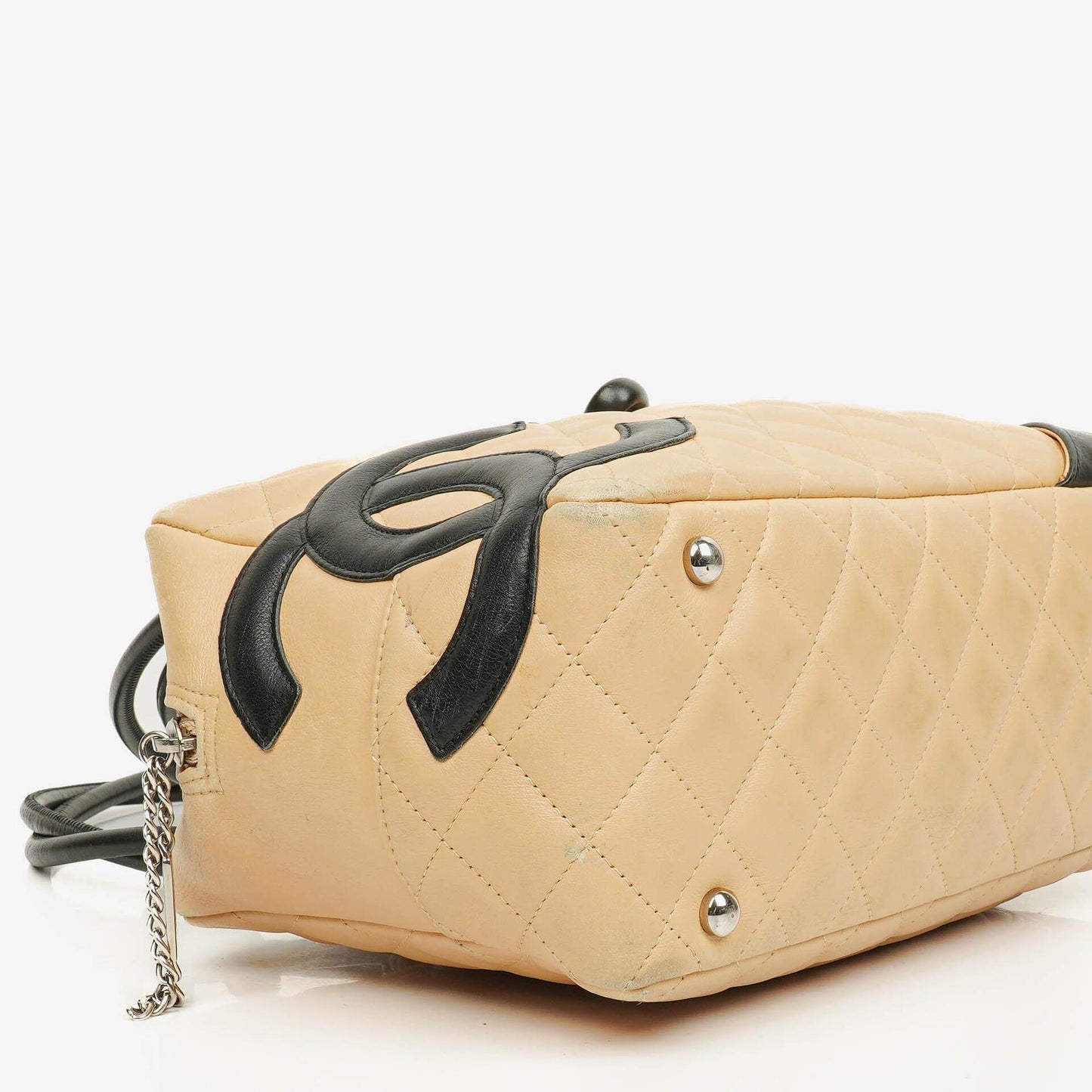 Chanel Quilted Leather Ligne Cambon Shoulder Bag
