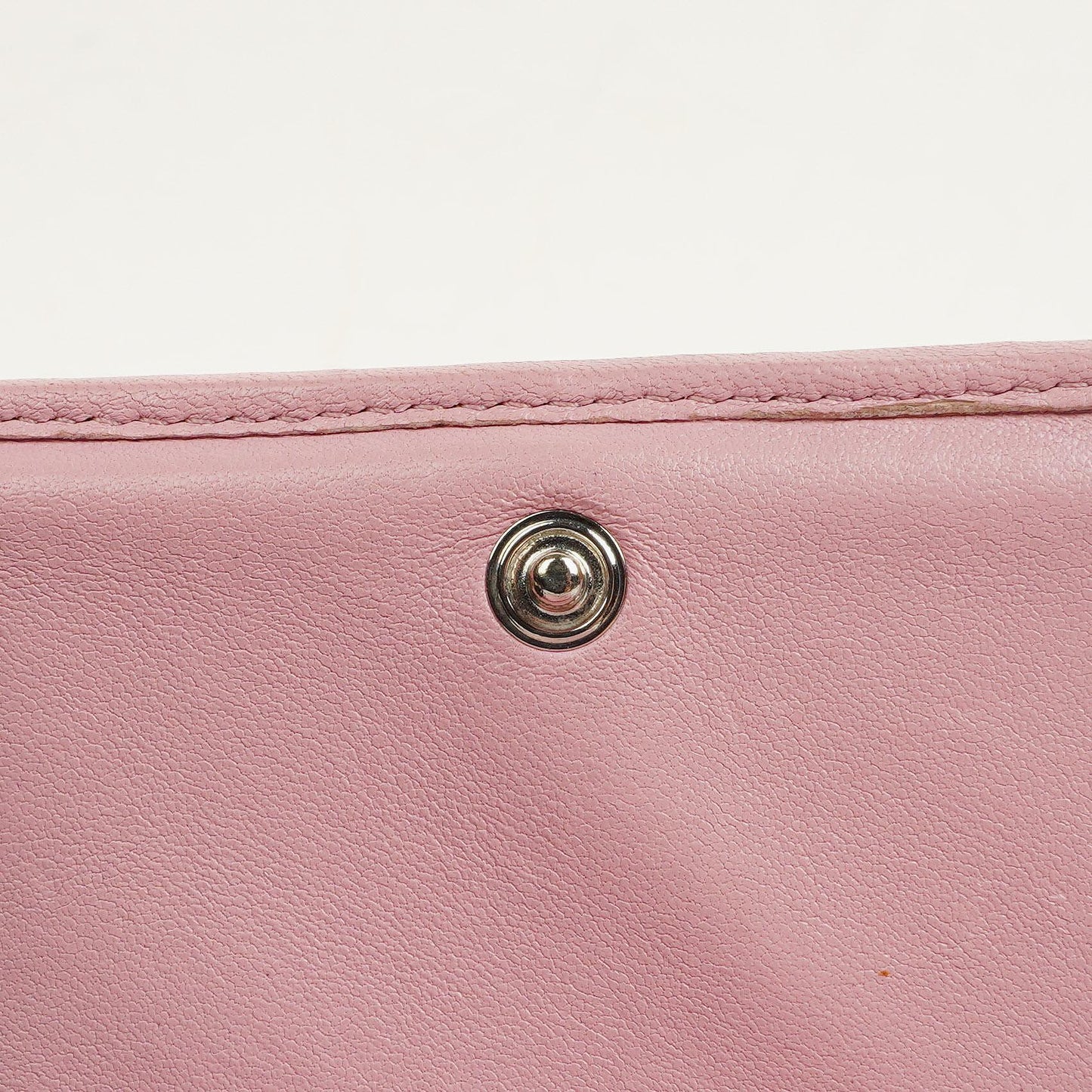 Chanel Quilted Pink Chanel 19 Small Flap Wallet