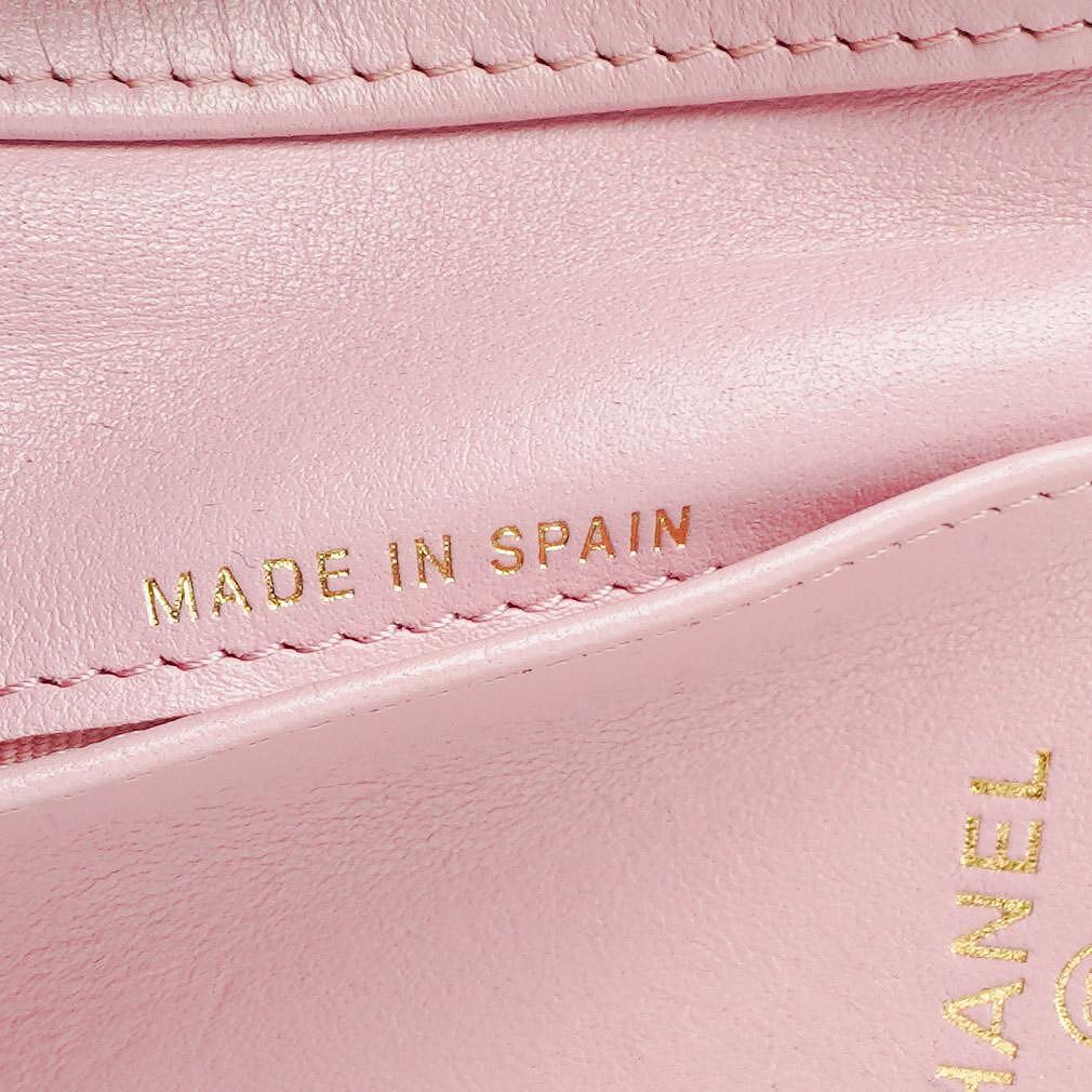 Chanel Quilted Pink Chanel 19 Small Flap Wallet