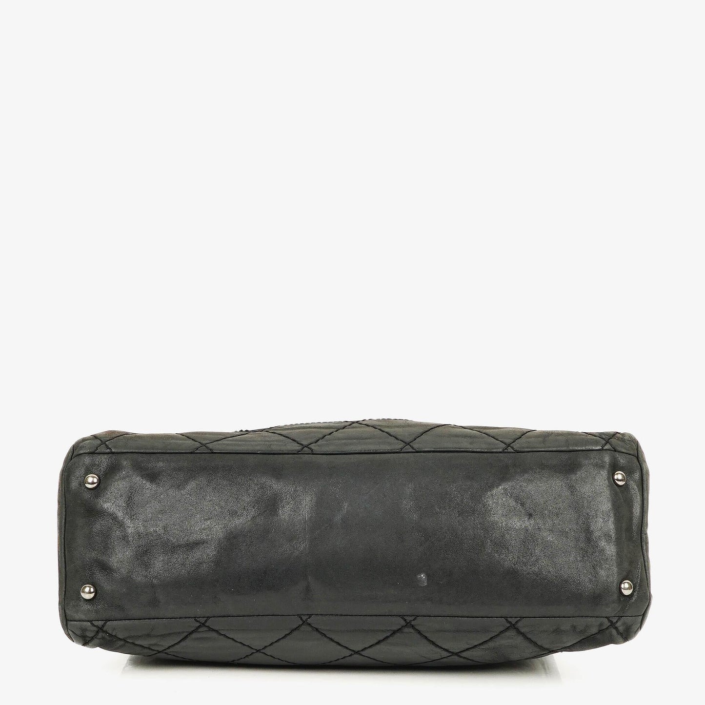 Chanel Sea Hit Medium Black Quilted Iridescent Calfskin Shoulder Bag
