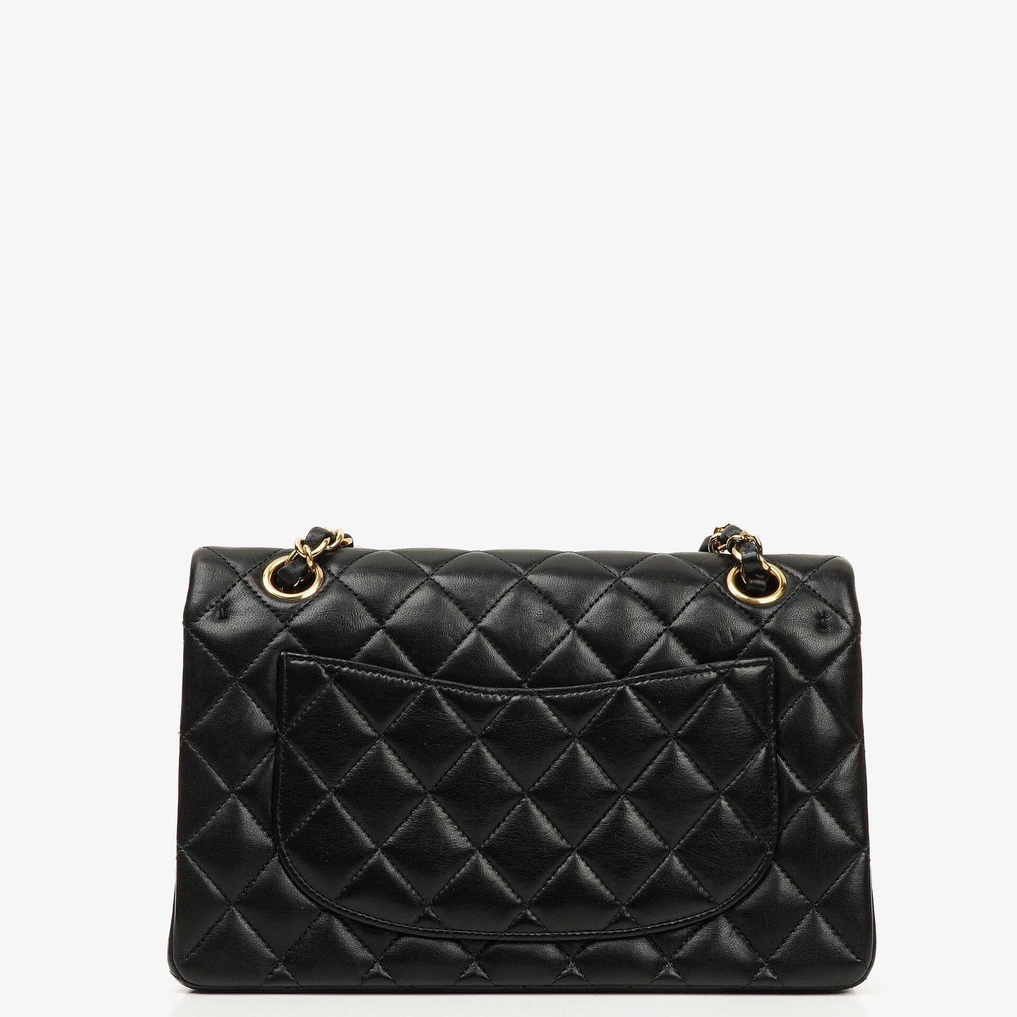 Chanel Small Classic Double Flap Bag Black Quilted Lambskin