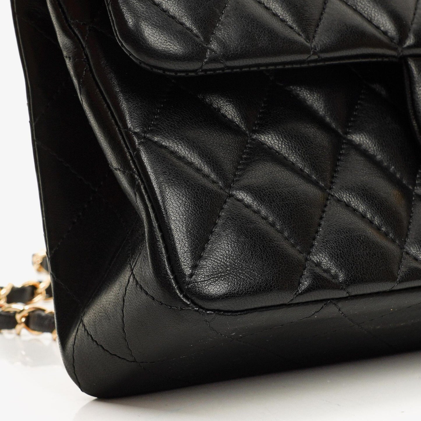 Chanel Small Classic Double Flap Bag Black Quilted Lambskin