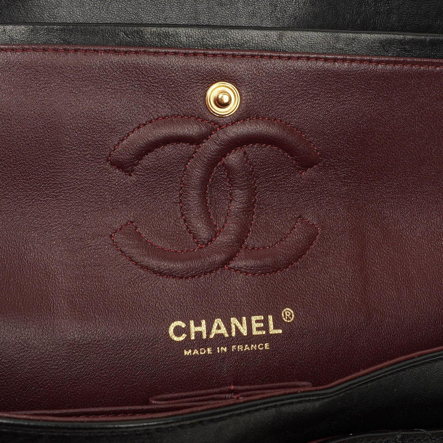 Chanel Small Classic Double Flap Bag Black Quilted Lambskin