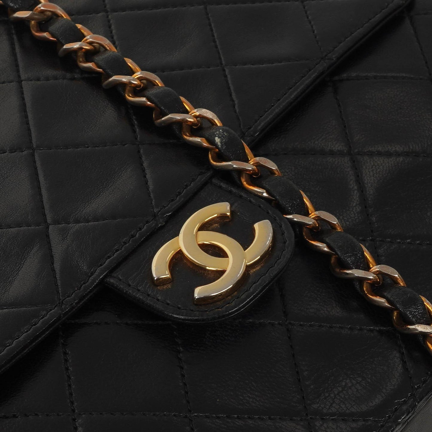 Chanel Small Classic Lambskin Flap Bag With Gold-Tone Hardware