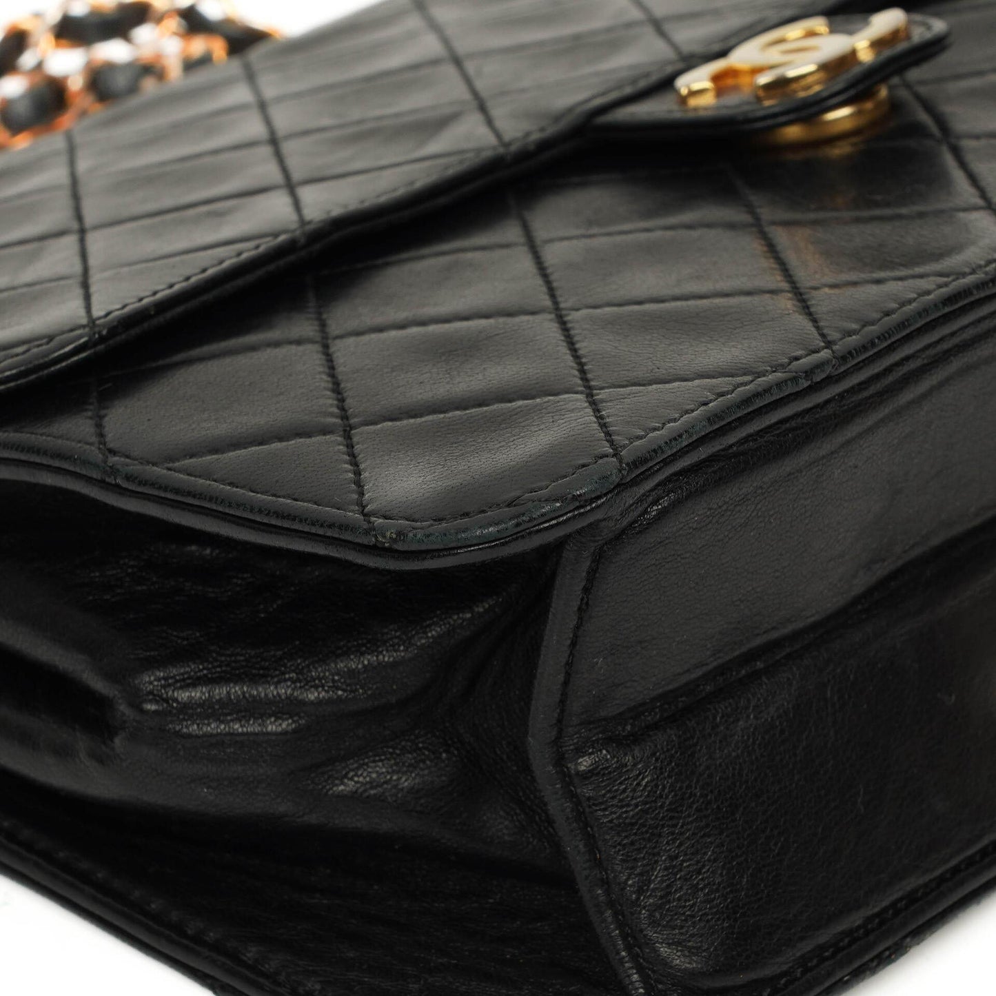 Chanel Small Classic Lambskin Flap Bag With Gold-Tone Hardware