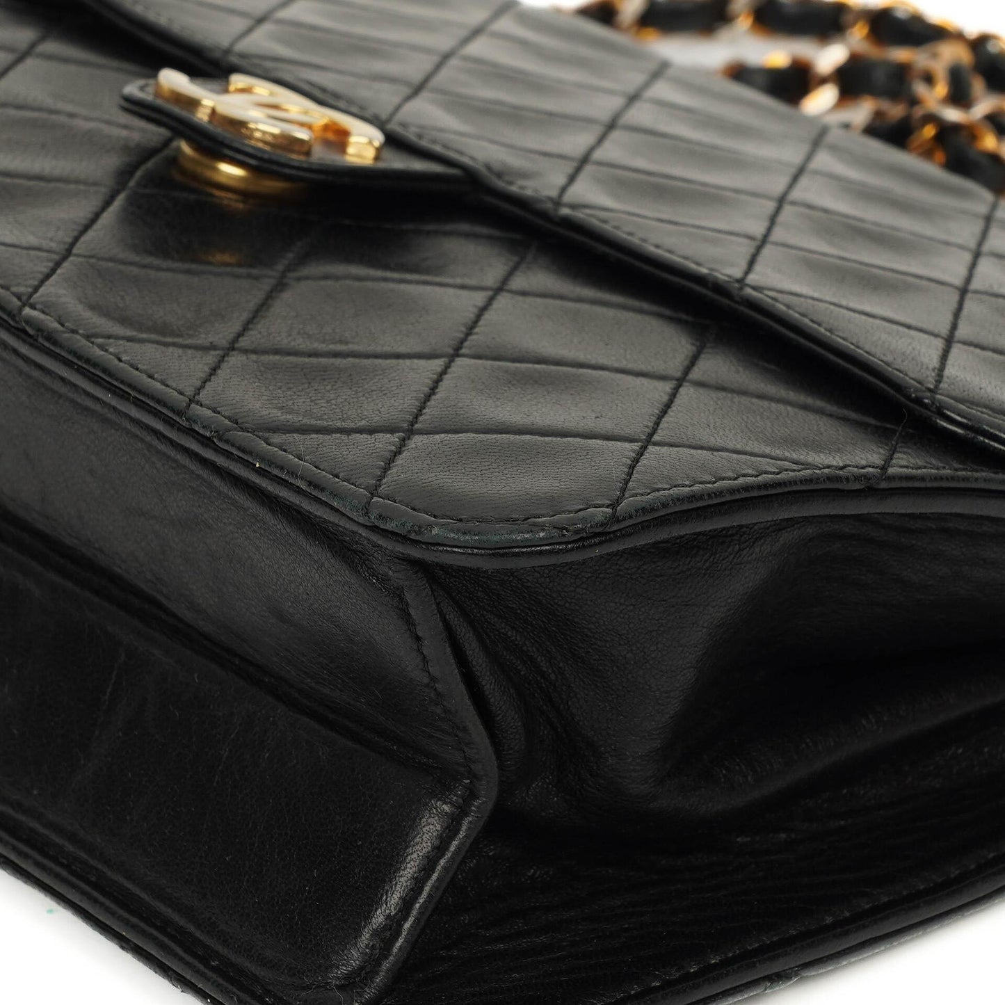 Chanel Small Classic Lambskin Flap Bag With Gold-Tone Hardware