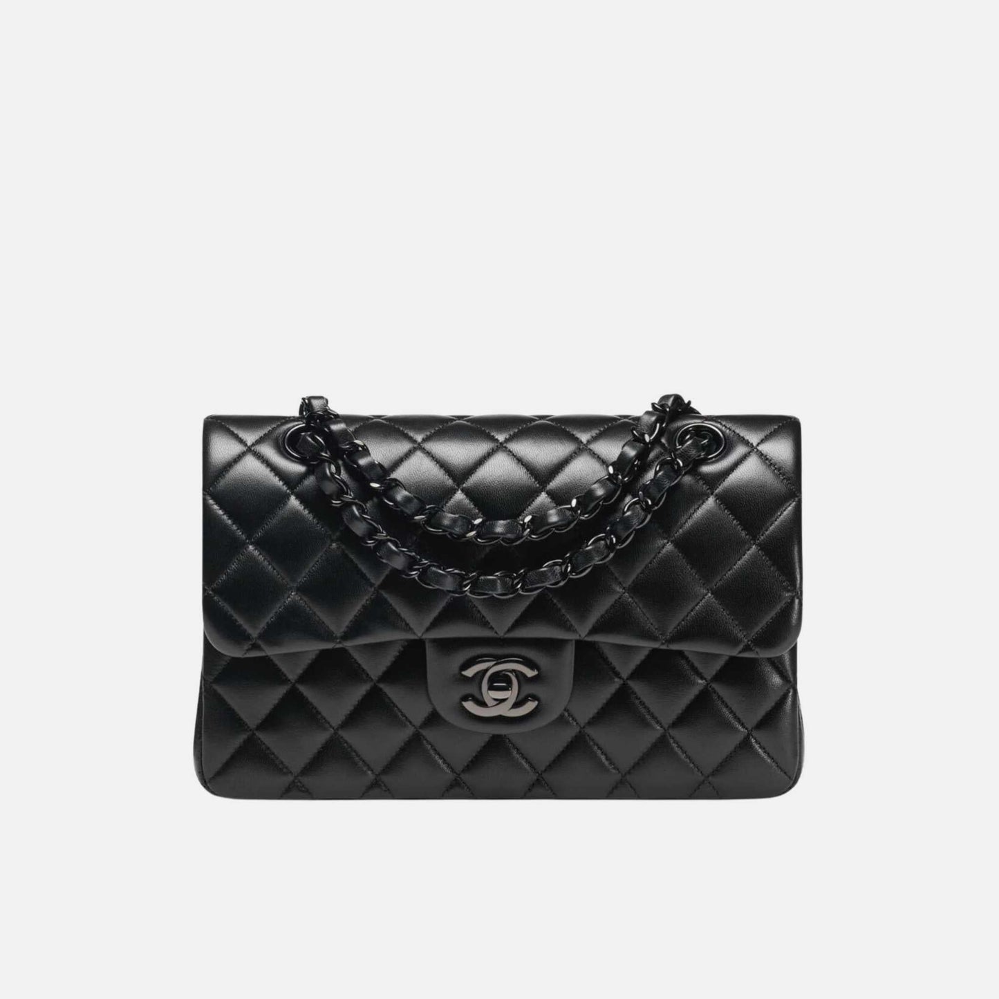 Chanel Small Classic Lambskin Handbag - Rovelle Bags