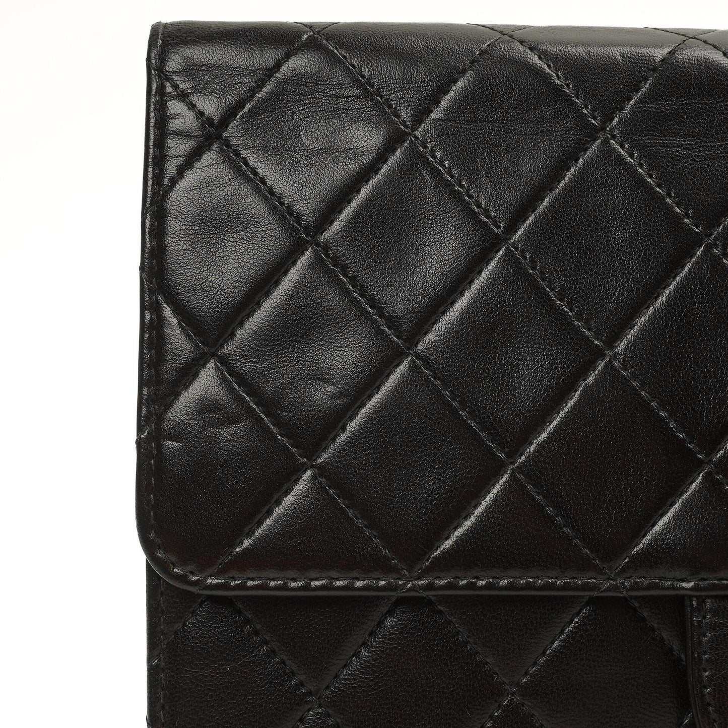 Chanel Small Classic Single Flap Bag Black Quilted Lambskin 24K Gold-Plated Hardware