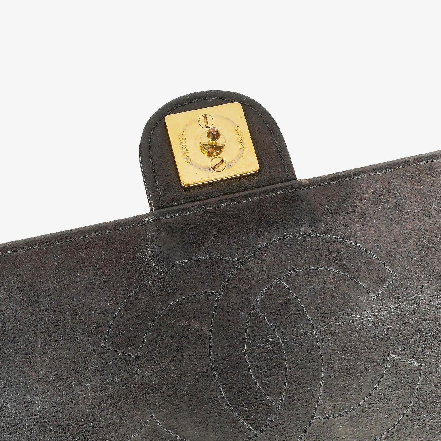 Chanel Small Classic Single Flap Bag In Black Quilted Lambskin With 24K Gold-Plated Hardware