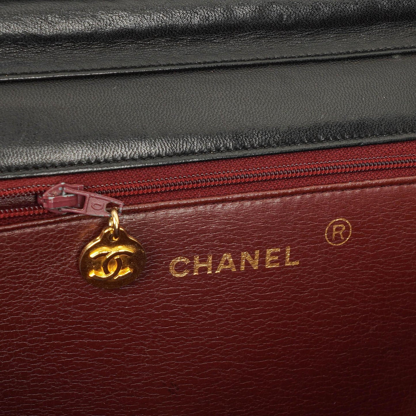 Chanel Small Classic Single Flap Bag In Navy Quilted Lambskin With 24K Gold-Plated Hardware