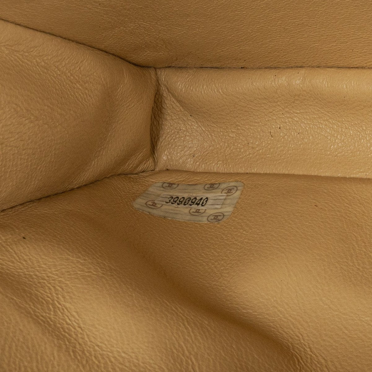 Chanel Small Double Sided Flap Bag Beige Quilted Lambskin 24K Gold-Plated Hardware