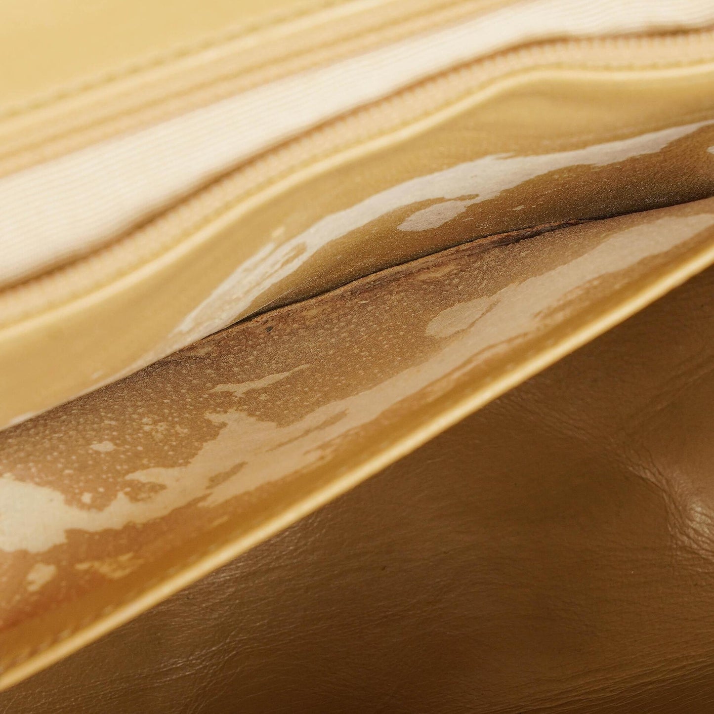 Chanel Small Envelope Maxi CC Logo Flap Bag Beige Quilted Lambskin With 24K Gold-Plated Hardware