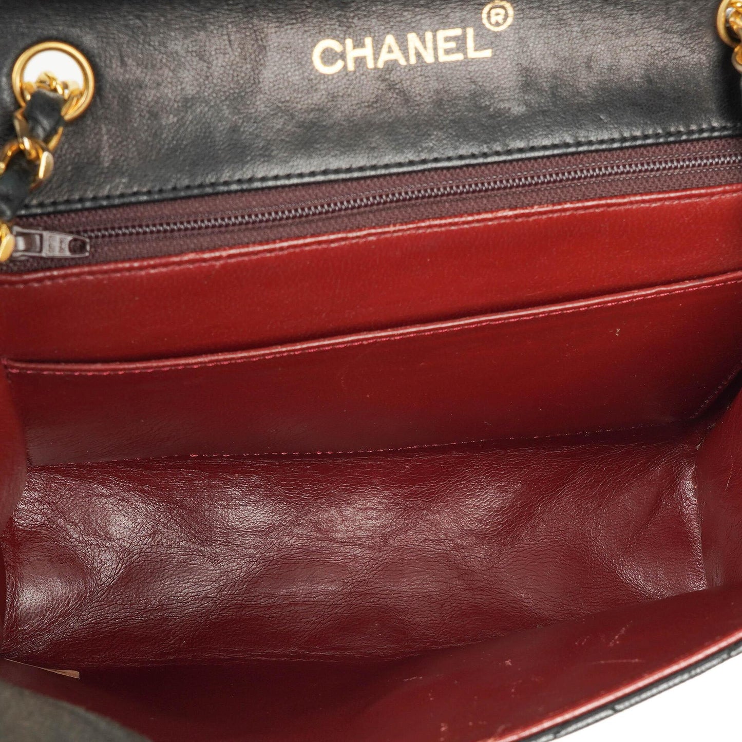 Chanel Small Envelope Maxi CC Logo Flap Bag Black Quilted Lambskin With 24K Gold-Plated Hardware