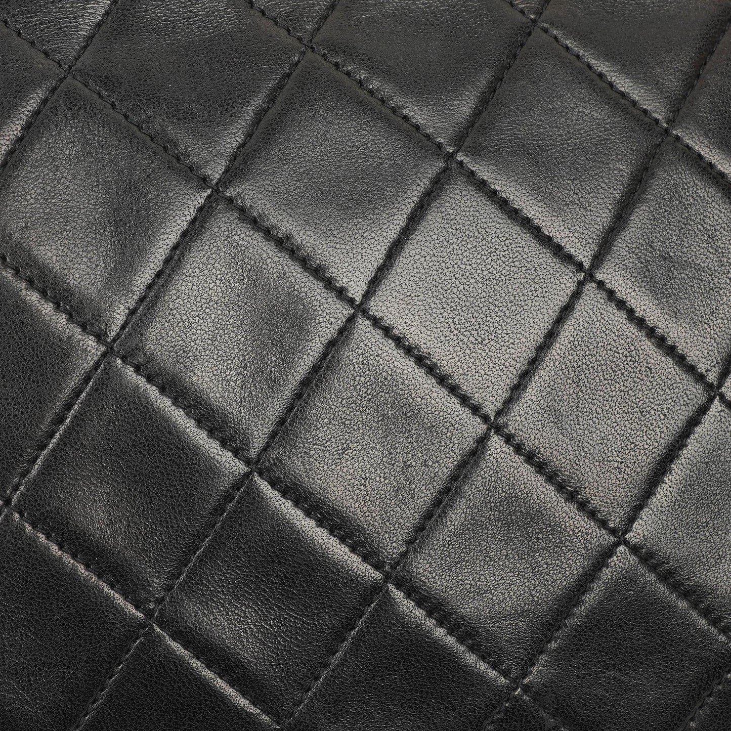 Chanel Small Envelope Maxi CC Logo Flap Bag Black Quilted Lambskin With 24K Gold-Plated Hardware