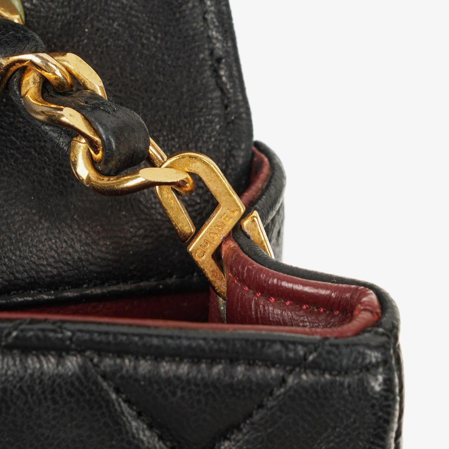 Chanel Maxi CC Logo Black Quilted Lambskin Small Single Flap Bag