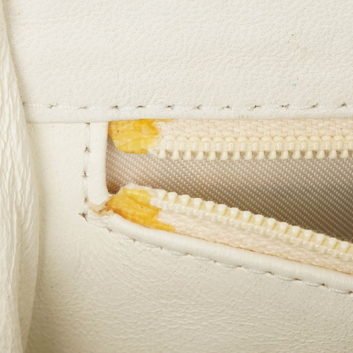 Chanel Small Tassel Flap Bag White Quilted Lambskin Bag