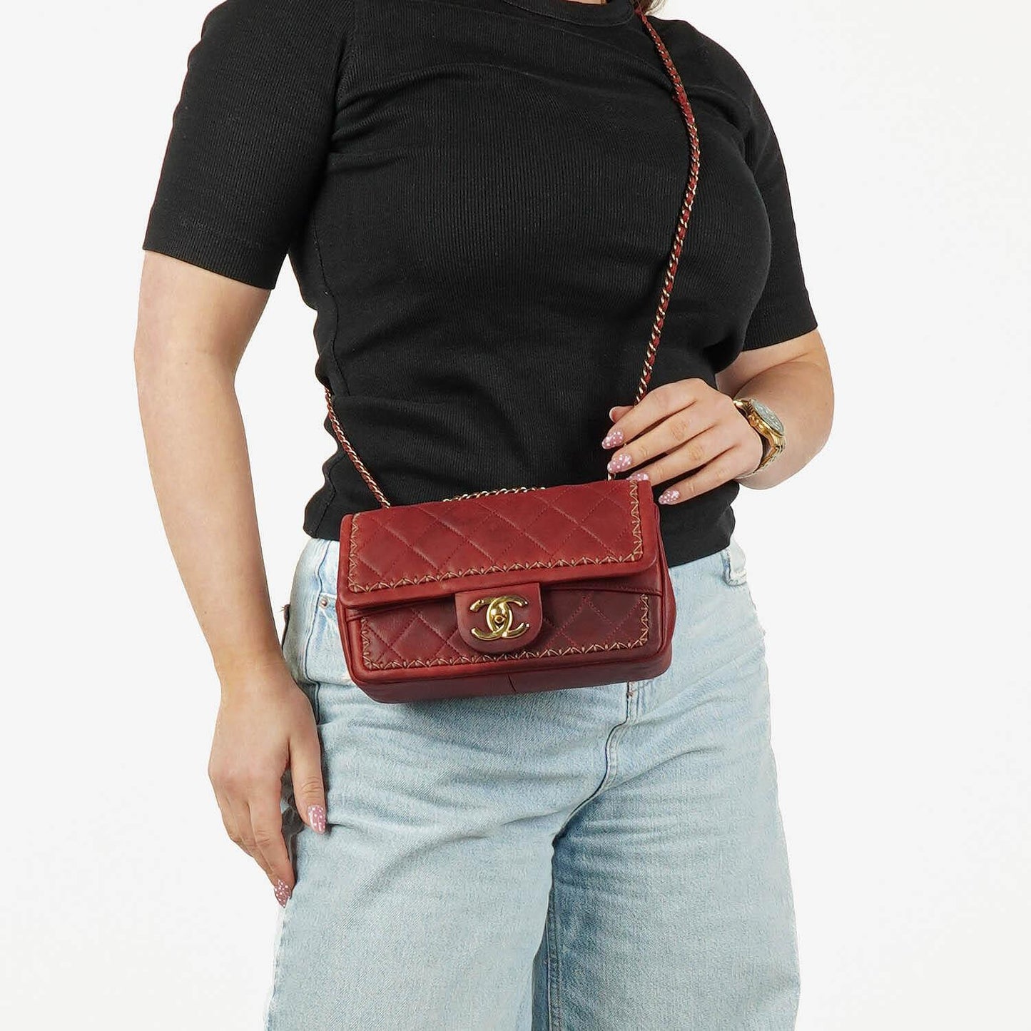 Chanel Small Whipstitch Flap Bag