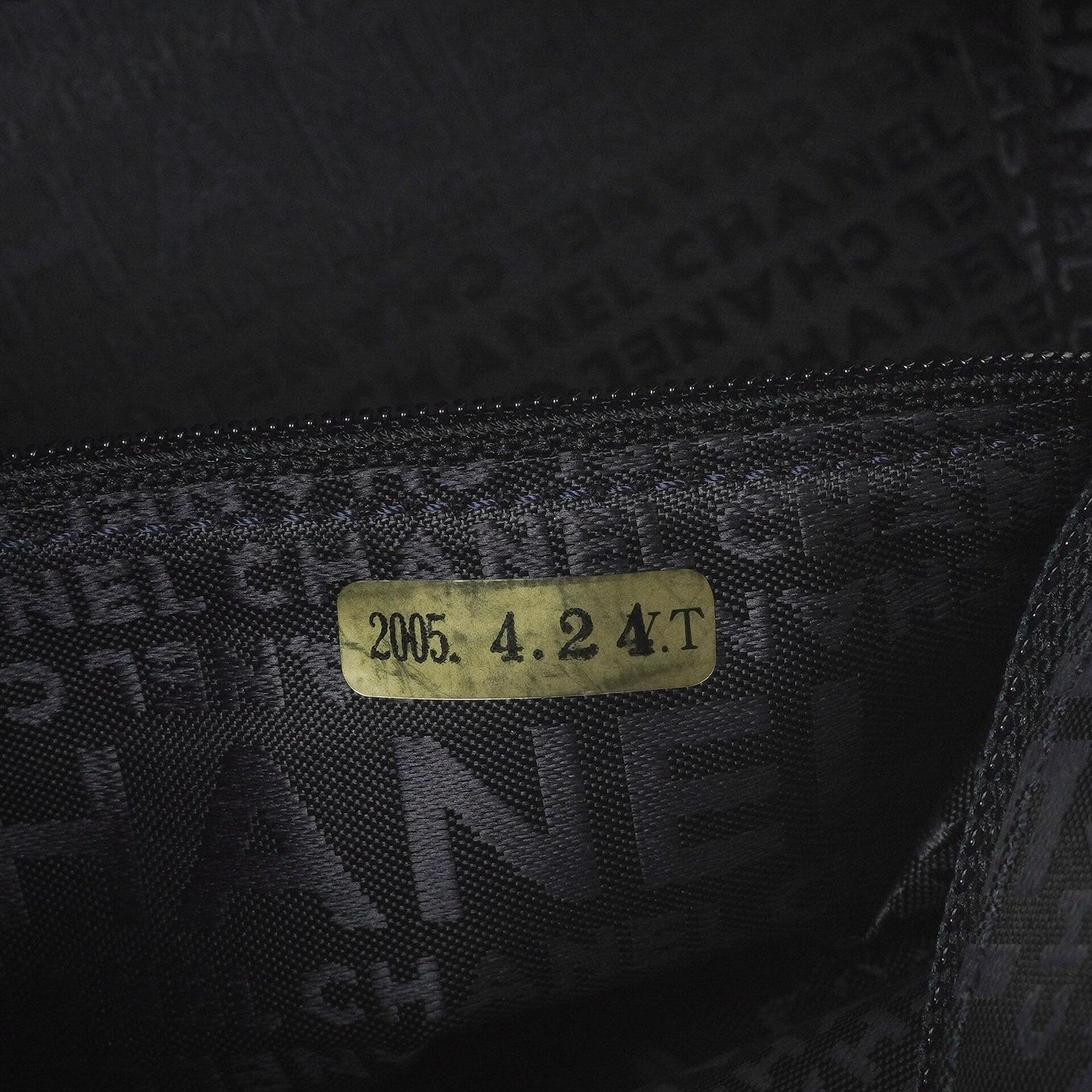 Chanel Timeless CC Medium Bowling Bag Navy Blue Quilted Caviar Gold Hardware 2004-2005