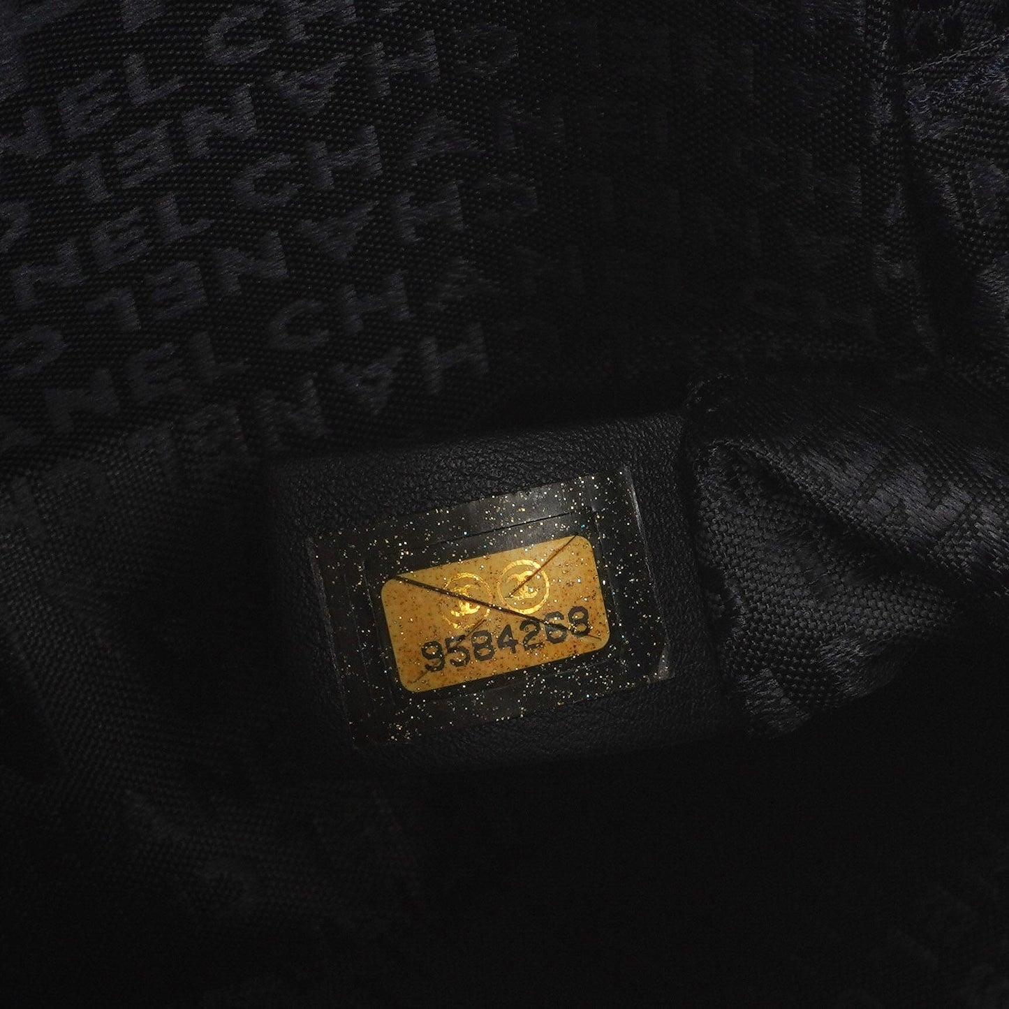 Chanel Timeless CC Medium Bowling Bag Navy Blue Quilted Caviar Gold Hardware 2004-2005