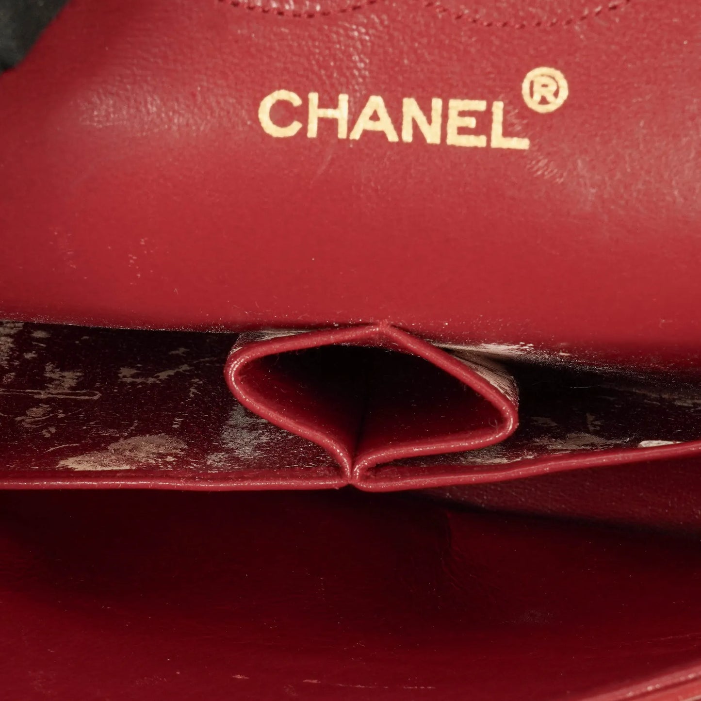Chanel Timeless Classic Double Flap Bag Red Quilted Lambskin 24K Gold-Plated Hardware